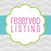 Reserved Listing - klhess (carnival collection)