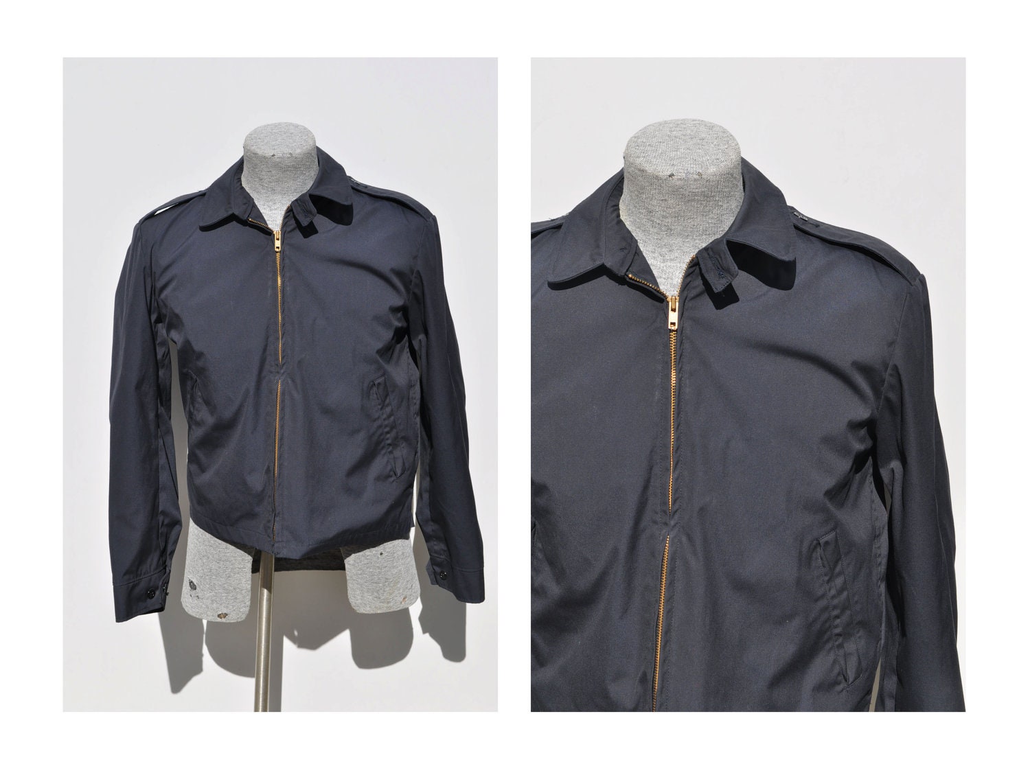 US NAVY vintage uniform jacket chin strap size 40 R