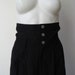 Incredible Navy High Waisted 1980s Avant Garde Comme des Garcons Pants