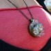Quartz Crystal and Pyrite Chunk Cluster Necklace