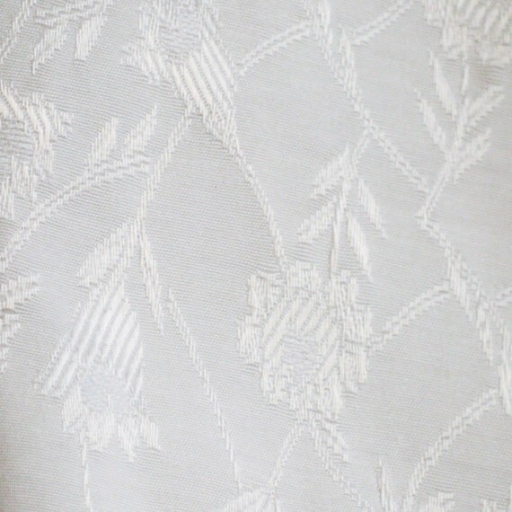 FABRIC12 FASHION DAMASK Polyester Cotton White by DartingDogFabric