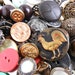 Vintage & Antique Button Lot - Leather, Metal, Small, Large Destash / Bunches of Buttons