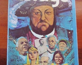Vintage Image, The Game of Personality Profiles from Leisure Time Games