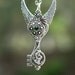 Swirl of Winter Hallow Key Necklace - 147