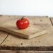 Vintage Wooden Cutting Board - Simple Slab Shape