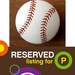 BASEBALL Drawer Pulls reserved for P