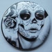 2.25 inch Pocket Mirror - Day of the Dead Sugar Skull Girl - Felicity