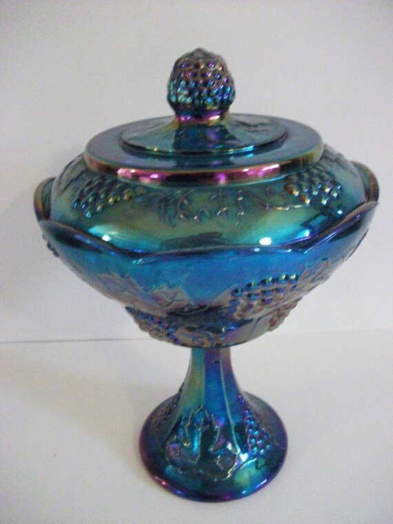 Blue Vintage Glass 71