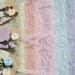 SUMMER OFFER...Hand dyed pastel Mohair pack plus free ribbon and decoration.