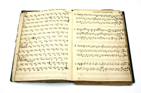 Vintage HANDWRITTEN Sheet Music No. 3