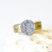 OOAK Silver Titanium Druzy Ring -10-