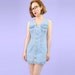 RESERVED Denim Dress 90s BONGO Jeans Short S/M