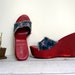 Platform Shoes USA American Flag Platform Wedge Shoes Size 7.5
