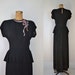 Reserved 1940s Dress / 40s Sequin Evening Gown / DuBarry Reserved