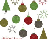 25% OFF SALE Christmas Vintage Clip Art - for Personal and Commercial Use - Noel Il_170x135