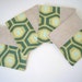 Set of Octagon x Natural Linen Coasters