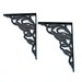 Vintage Brackets Iron for Wall Shelves Unused Wilton Products PA