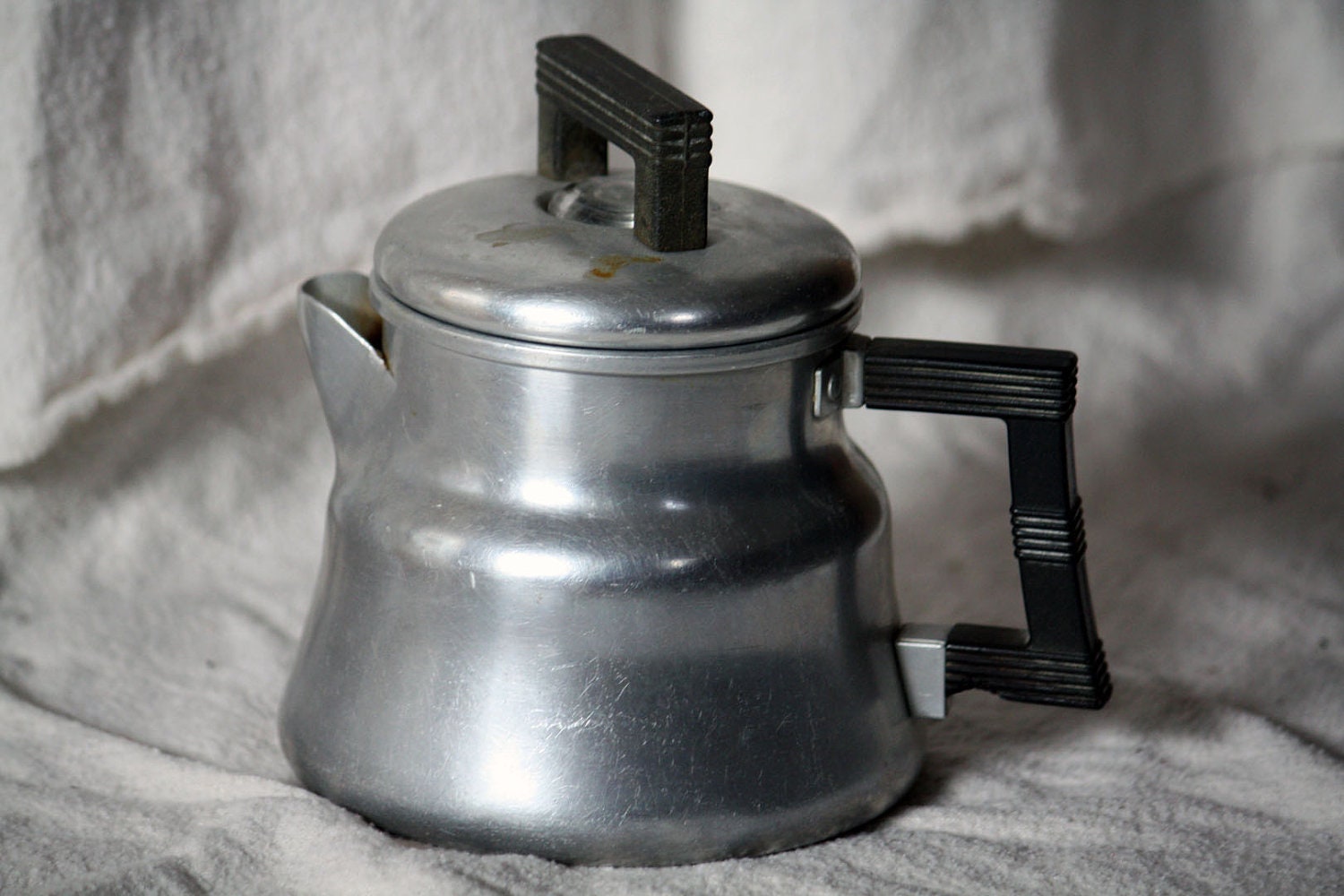 Vintage Stove Top Aluminum Coffee Pot by Wear-Ever 2-Cup Pot