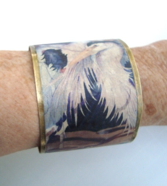 LeonardKamhout Heron Bracelet with 1bell+crystalchambers.co.uk