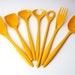Rosti Denmark Melamine Cooking, Serving Utensils in Yellow