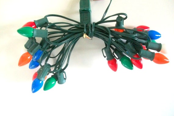Large Christmas Bulb Light Strands Large Christmas Bulb Light Strands