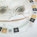 Retro Atomic Mid-Century Inland Glass Warming Platter