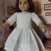 Ivory Batiste Heirloom Vintage American Girl Dress
