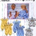 Simplicity 8951 Designed by Oliver Goodin Babies' Romper in Two Lengths with Transfer for Smocking Sewing Pattern - Uncut