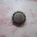 Sweet shabby chic antique French brooch with seed pearls early 1900s - attic find