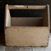 Wooden Tool Box - Rustic Vintage Crate