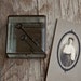 Glass Jewelry Box - Vintage Curio