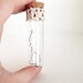 Big Dipper Glass Jar Necklace, Constellation, Glow in the Dark