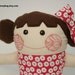Fabric Doll - Brunette