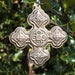 1971 Reed & Barton Christmas Cross Ornament