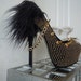 shoes custom boise Spikesbyg Black High Heel by Spiked Platform Shoes Women /Gold