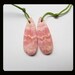 Argentina Rhodochrosite Teardrop Earring Bead,28x11x4mm,5.35g