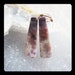 Opalized Tiffany Stone Earring Beads,35x11x4mm,5.01g