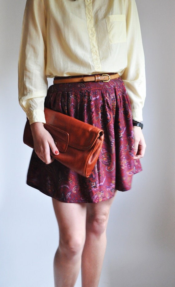 Paisley Skirt Altered