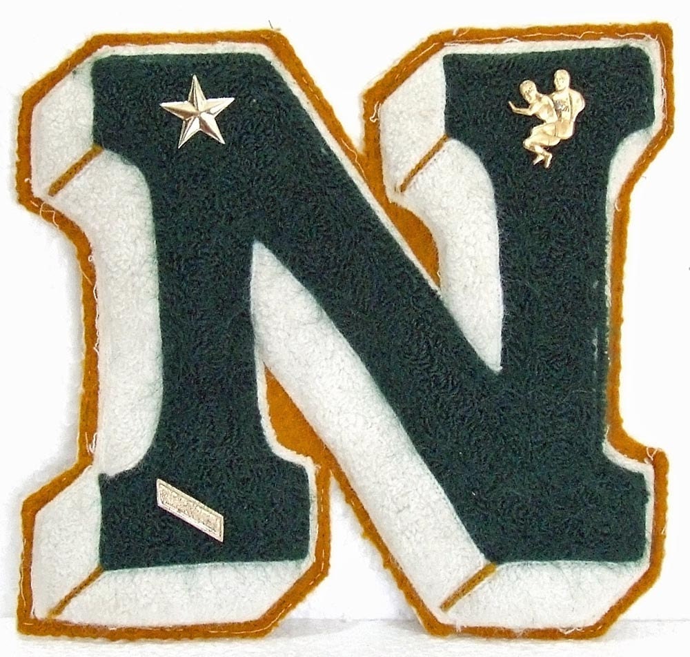 Vintage Notre Dame Football Colors College by VirtuallyVintageCT