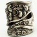 Spoon Ring Unique Lily of the Valley Art Nouveau Sterling Silver, Handcrafted in Your Size (2533)