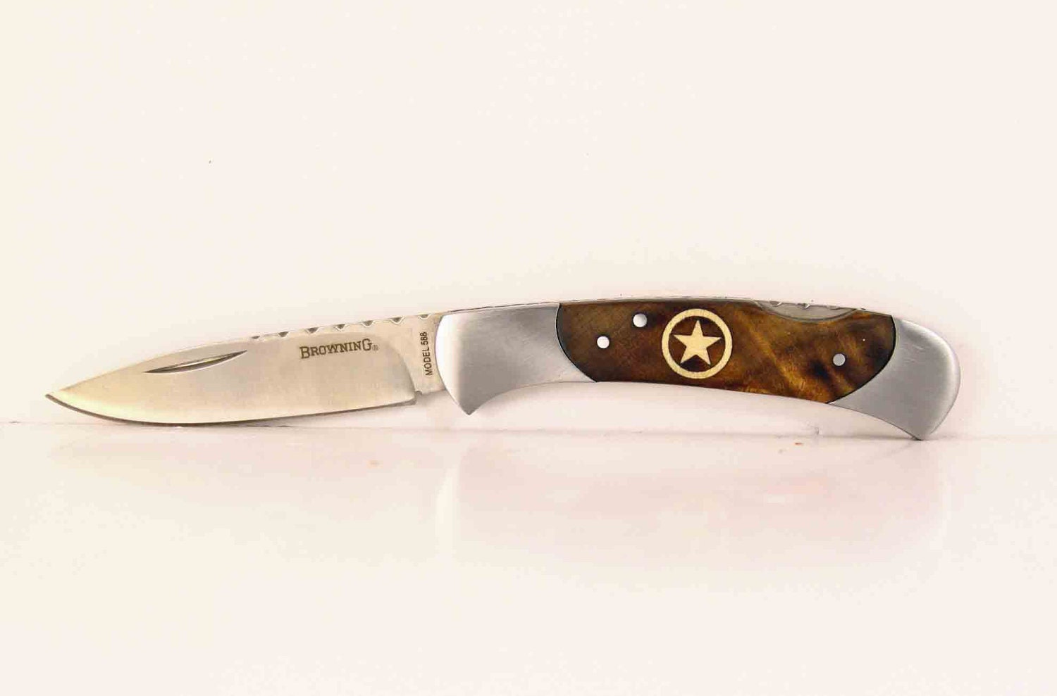 Browning custom Texas Star Inlay Pocket knife