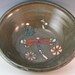 Large Outstanding Bowl With Dragonfly And Flowers Carved Inside The Bowl