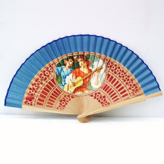 Folding Fan Hand Folding Fan Folding Hand Fans Spanish Fan