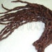 Wild Plum Knotty Crocheted Dreadlock Extensions - 13 SE Dreads
