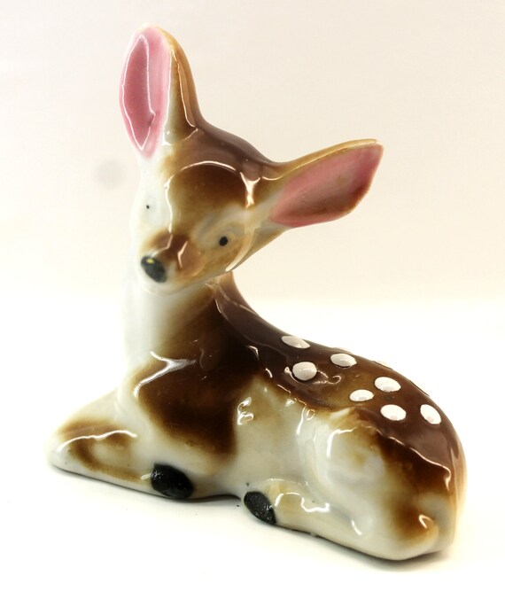 Ceramic Deer Figurine by HobartCollectables on Etsy