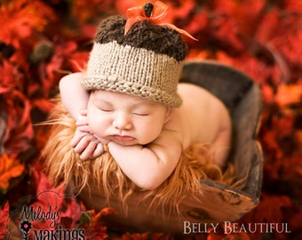 Acorn Child Knitting Pattern - 6 Sizes Included - PDF Sale - Instant Digital Download