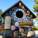 Tropical Mosaic Birdhouse