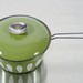Cathrineholm Saucepan Sauce Pan Catherineholm Lotus Avocado Green Pot with Lid. Grete Prytz Kettelsen. Scandinavian Modern Design.