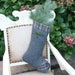 Wembley House Plaid 6 - WOOL Christmas STOCKING