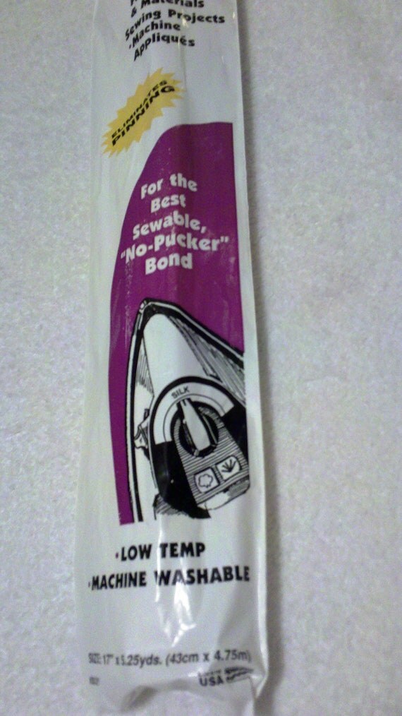 Iron On Adhesive for Crafts and Fabric Fun by GrandmasCrochetCotta